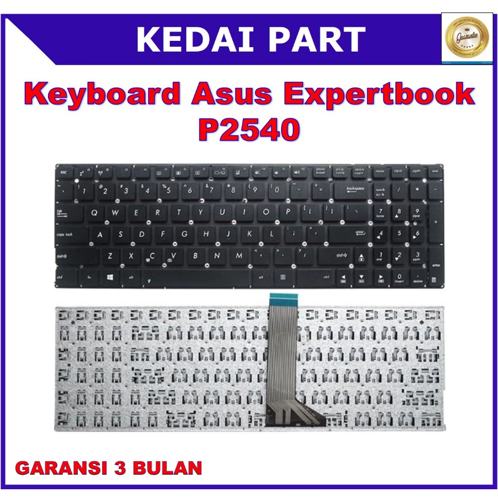 Keyboard Asus Expertbook Asuspro P2540 P2540n P2540nv P2540U P2540UA P2540UB P2540UV