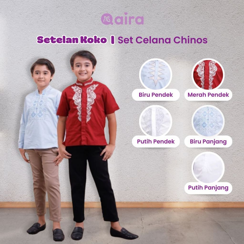 Pepico Setelan Koko Anak Celana Chinos