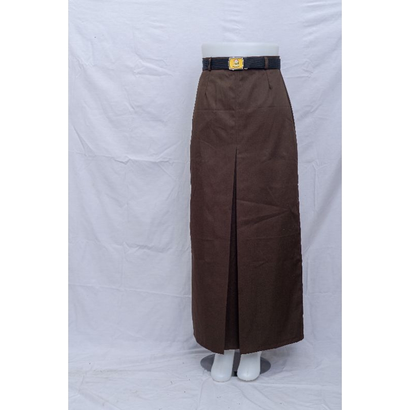 Rok span panjang Pramuka belah depan SMP SMA