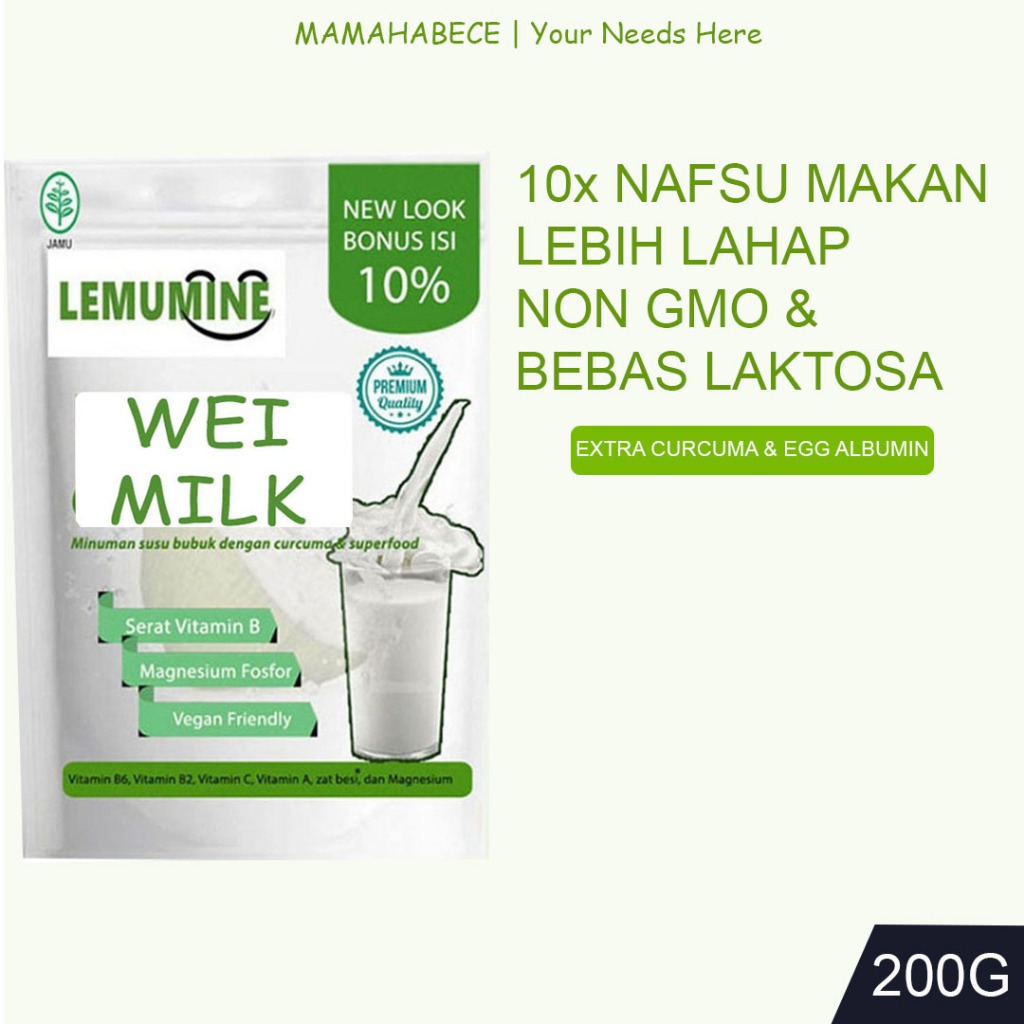 

Penambah Berat Badan Dewasa Susu Penggemuk Badan Dewasa Penambah Nafsu Makan Obat Gemuk Susu Gemuk Badan Dewasa Vitamin Nafsu Makan Dewasa Lemumine (200G)