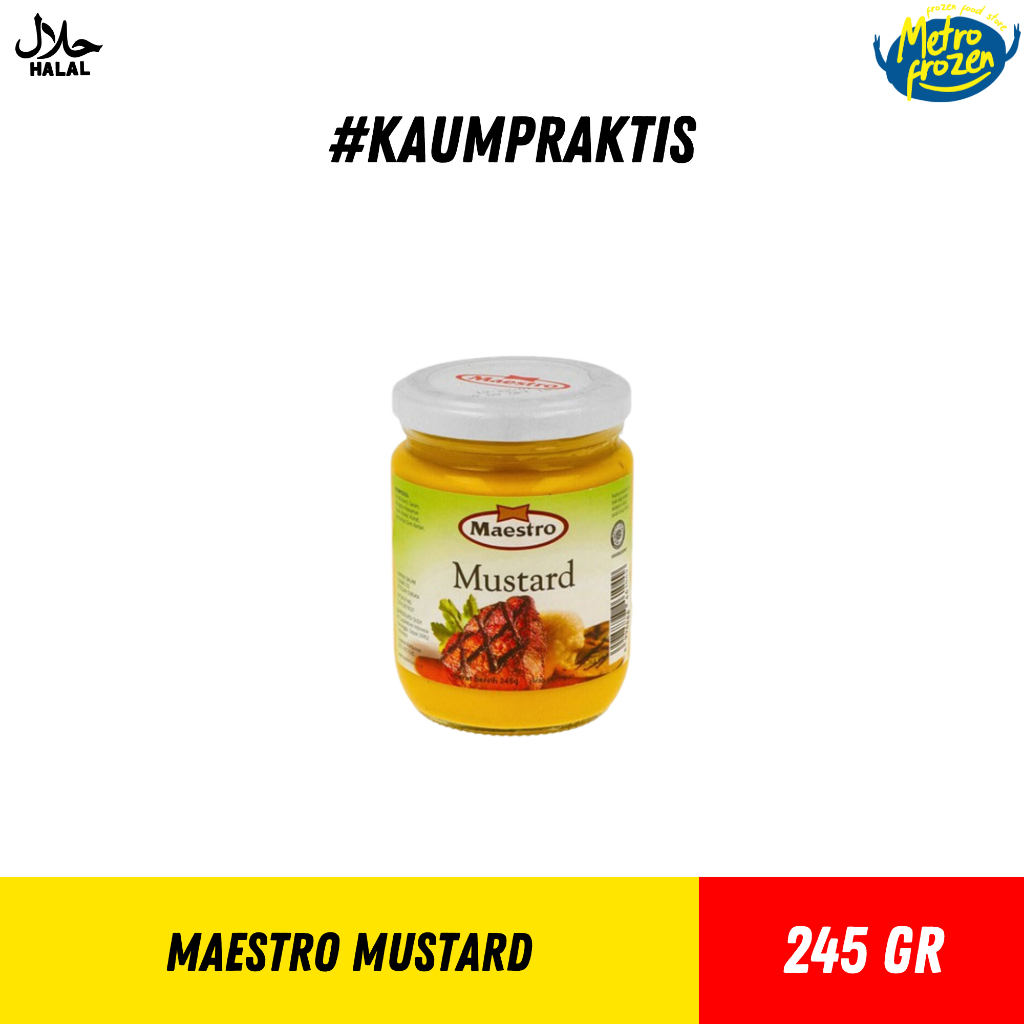 

MAESTRO Mustard 245gr