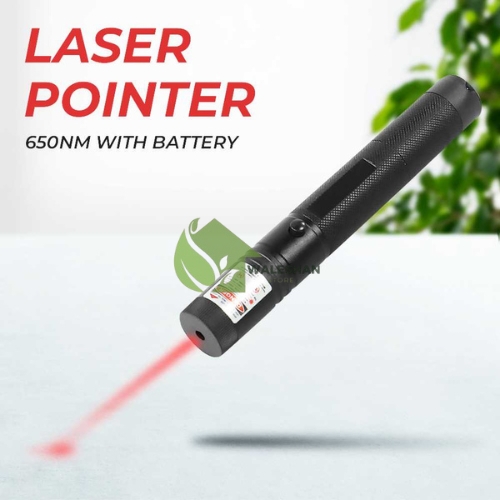 Lampu Senter Pointer Warna Laser Merah Red Beam Jarak Jauh Perlengkapan Presentasi Kantor Anak Sekol