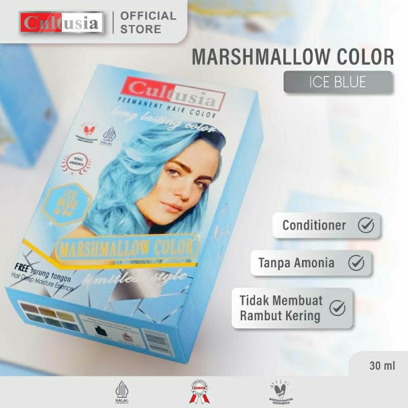 Cultusia Hair Color | Marshmallow Ice Blue | 0/56 | 30 ml