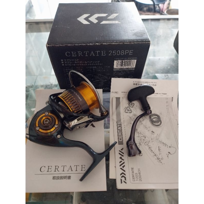 reel daiwa certate 2016  2508PE made in japan