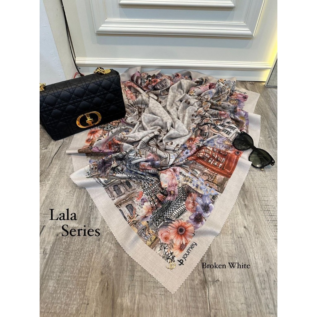 JOURNEY LALA SERIES / JOURNEY HIJAB SEGIEMPAT / JOURNEY HIJAB MOTIF / HIJAB JOURNEY PREMIUM / HIJAB 
