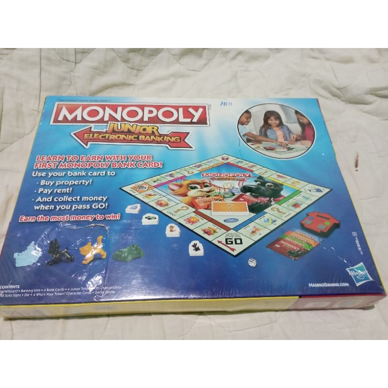 Monopoly Junior electronic banking, Hasbro