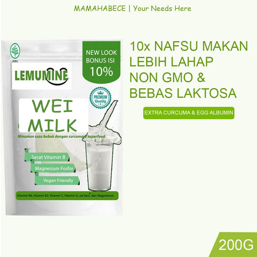 

Susu Gemuk Badan Dewasa Penambah Nafsu Makan Dewasa Susu Penggemuk Badan Dewasa Vitamin Nafsu Makan Dewasa Susu Gemuk Obat Penggemuk Badan Dewasa Lemumine (200G)