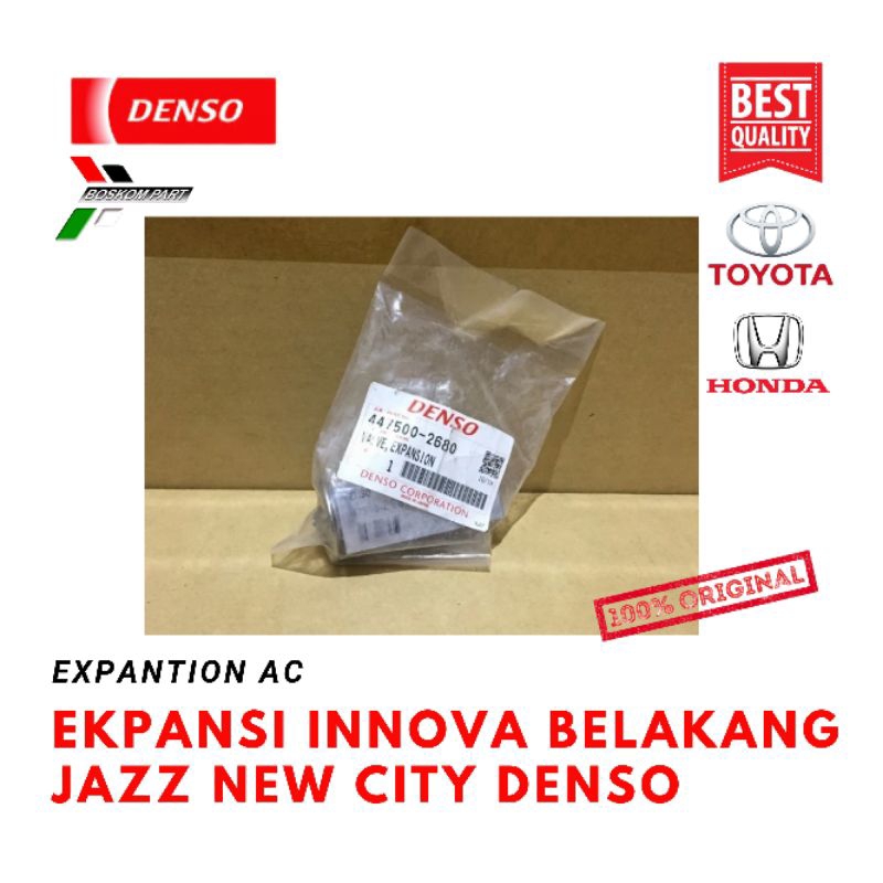 Expansi Ekspansi Ac Mobil Denso Jazz New City Innova Belakang Original Denso