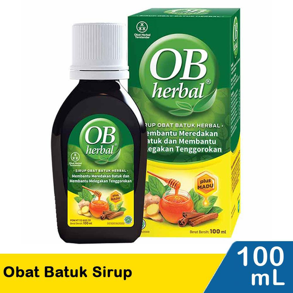 

OB HERBAL ISI 100 ML | Syrup | Deltomed PT (Jahe Kencur, Jeruk Nipis, Daun Timus, Daun Mint, Biji Pala, Akar Manis) OB HERBAL tidak memiliki efek samping karena terbuat dari bahan alami