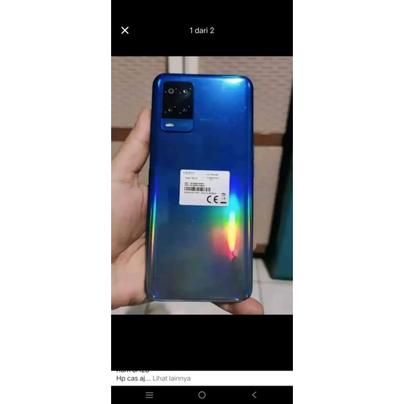 OPPO A54 6/128 SECOND BEKAS ASLI  GARANSI RESMI
