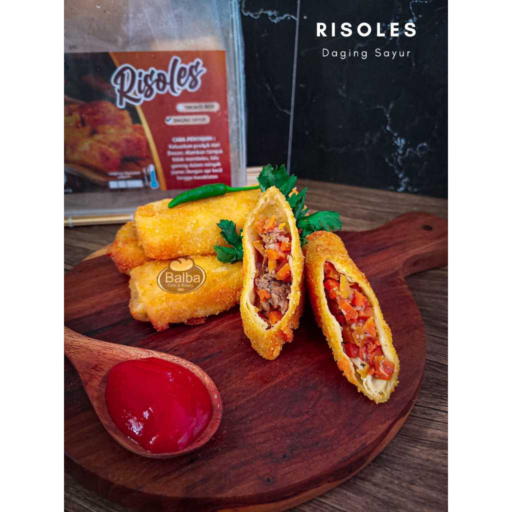 

Risoles Daging Sayur Ekonomis (Frozenfood)