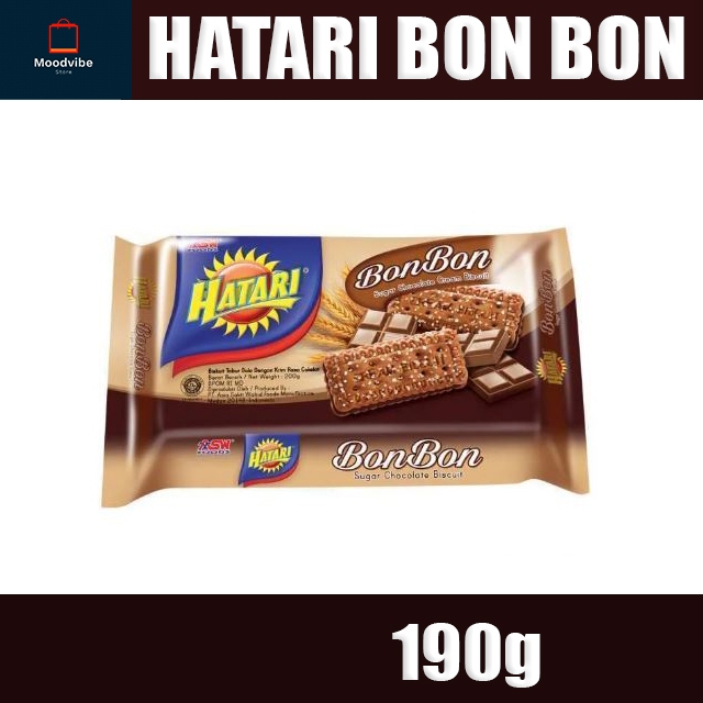 

Hatari Sugar Chocolate Bon Bon Biscuit 190g