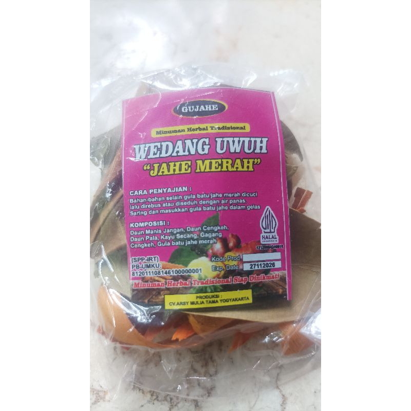 

Wedang Uwuh Gula Aren 1 pcs