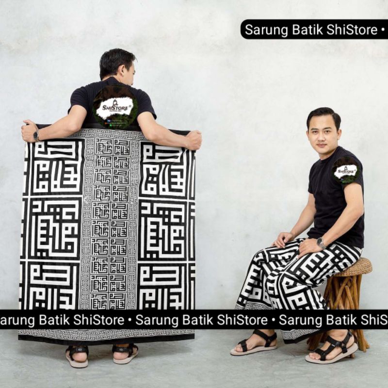 Sarung Motif Arab Kufi