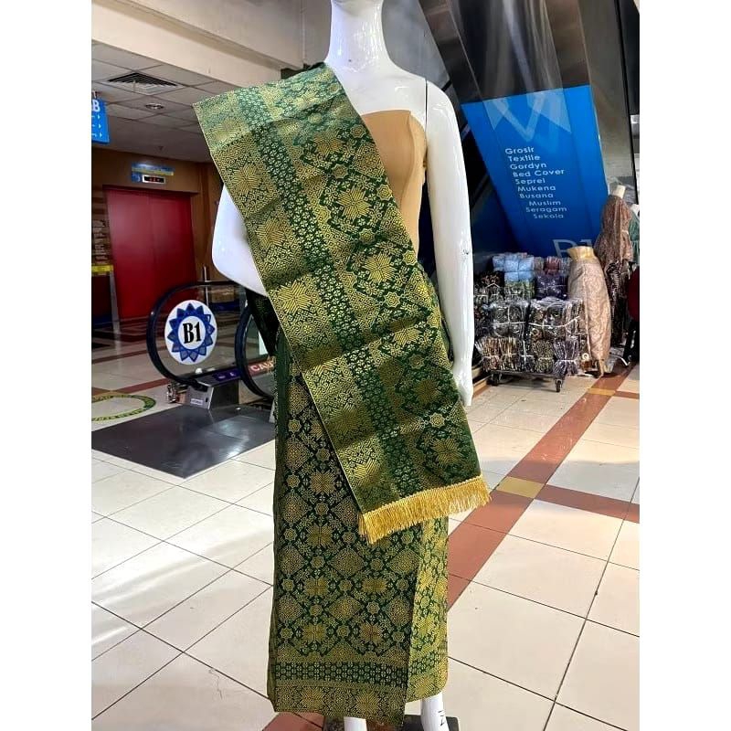 ROK LILIT SONGKET DAN SELENDANG // ROK LILIT SONGKET // ROK SONGKET+ SELENDANG SONGKET