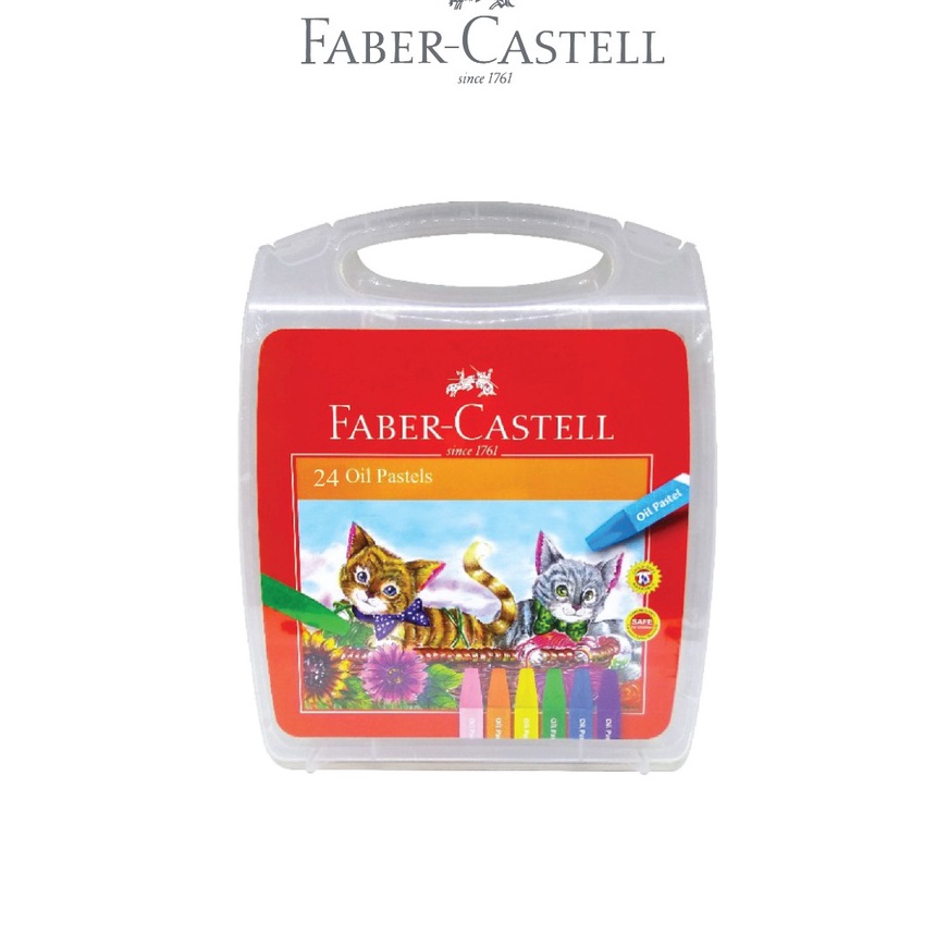 

Boom FaberCastell Krayon Minyak Hexagonal Oil Pastel Krayon set 12 18 24