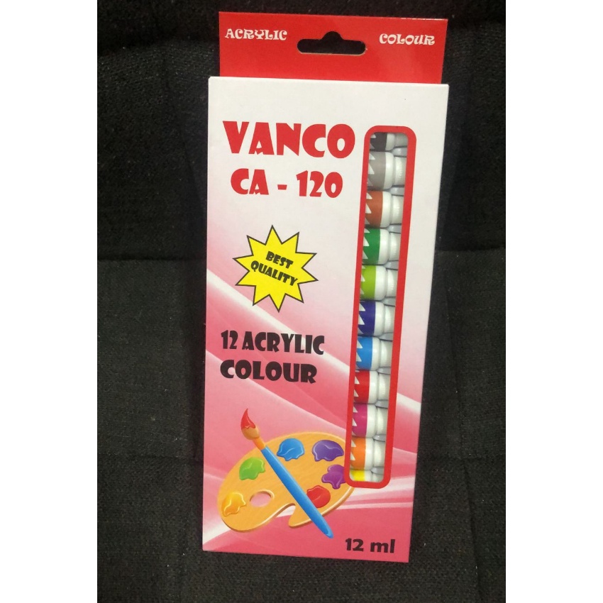 

KF7 cat acrilic vanco 12 warna 12 ml setara vtec