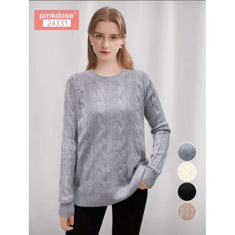 PINKDOSE ORI ATASAN RAJUT IMPORT HALUS