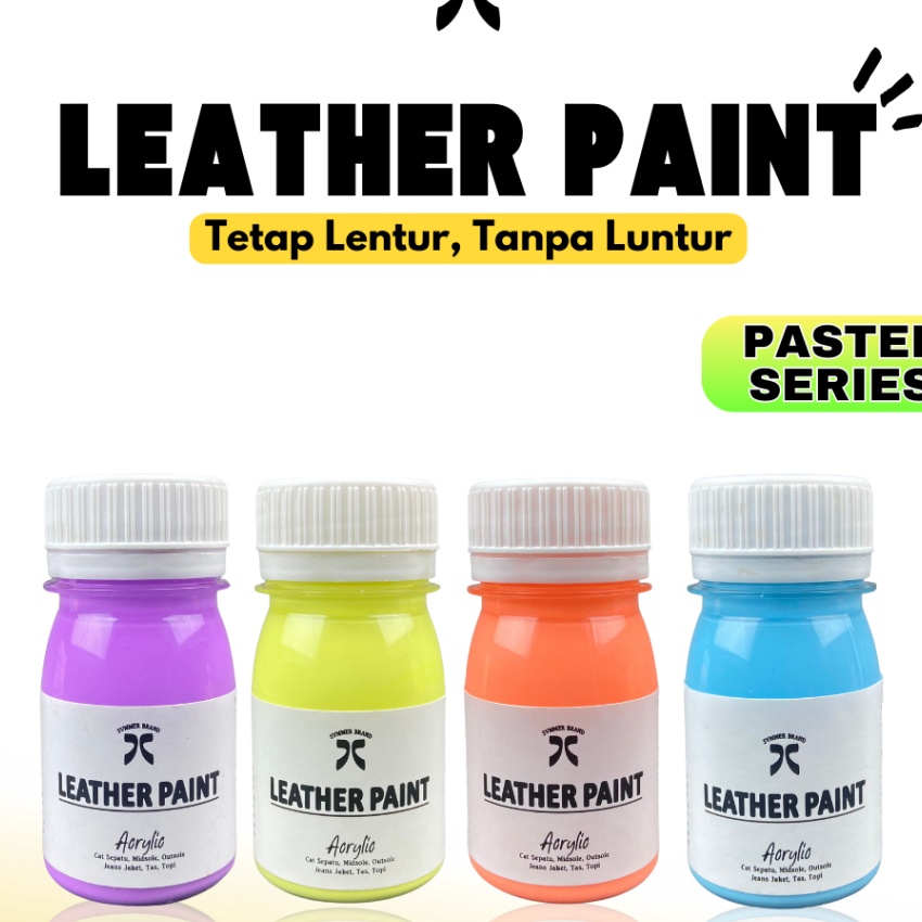 

Bonuskan SVMMER SHOES CARE Summer Paint Cat Sepatu Pastel Series Stabilo Leather Painting Kanvas Kulit Mesh