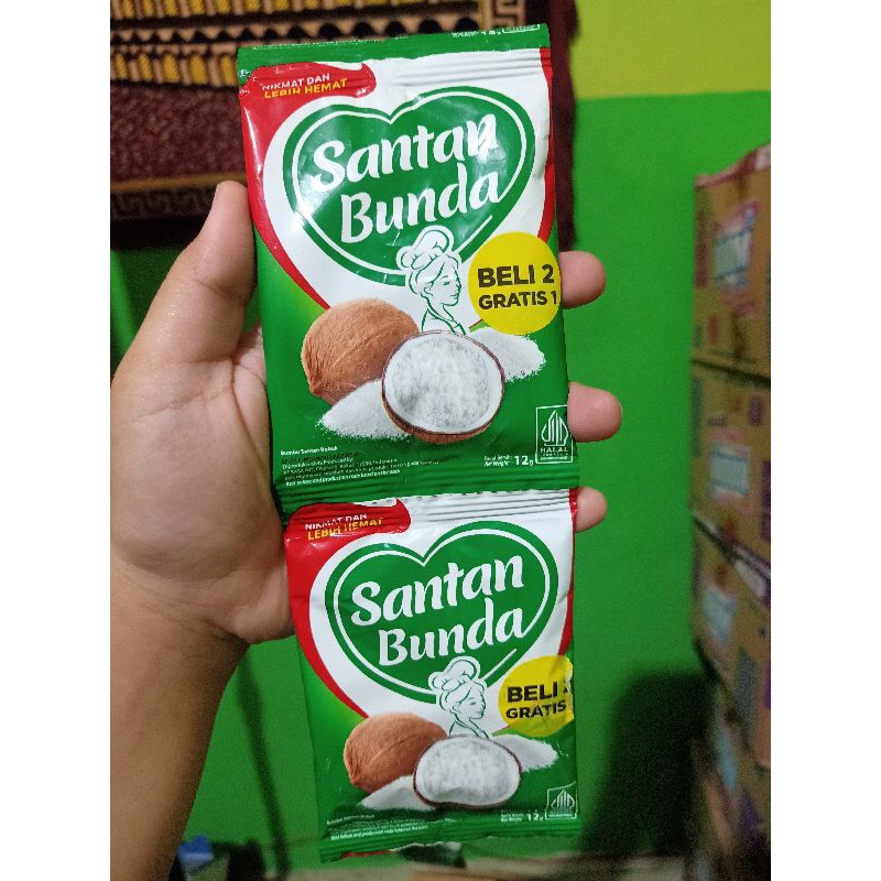 

(BISA COD) Santan Bubuk Santan Bunda 12gr