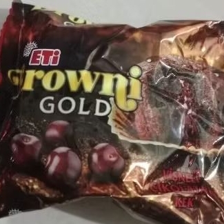 

Eti browni gold bolu coklat dengan selai strawberry