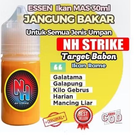 essen ikan oplosan jagung bakar 30ml