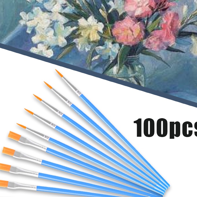 

Premium 1PCS Set Kuas Lukis Paintbrush Brushes Kuas Cat Minyak Kuas Nilon Cat Air