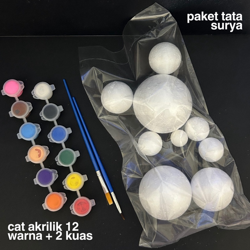 

Hot BOLA GABUS TATA SURYA M CAT ACRYLIC 12 WARNA