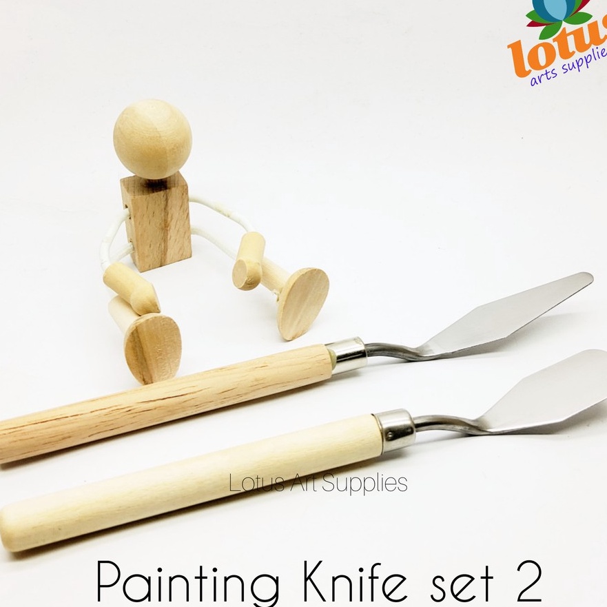 

KI3 Palette Painting Knife Palet Lukis Spatula set 2