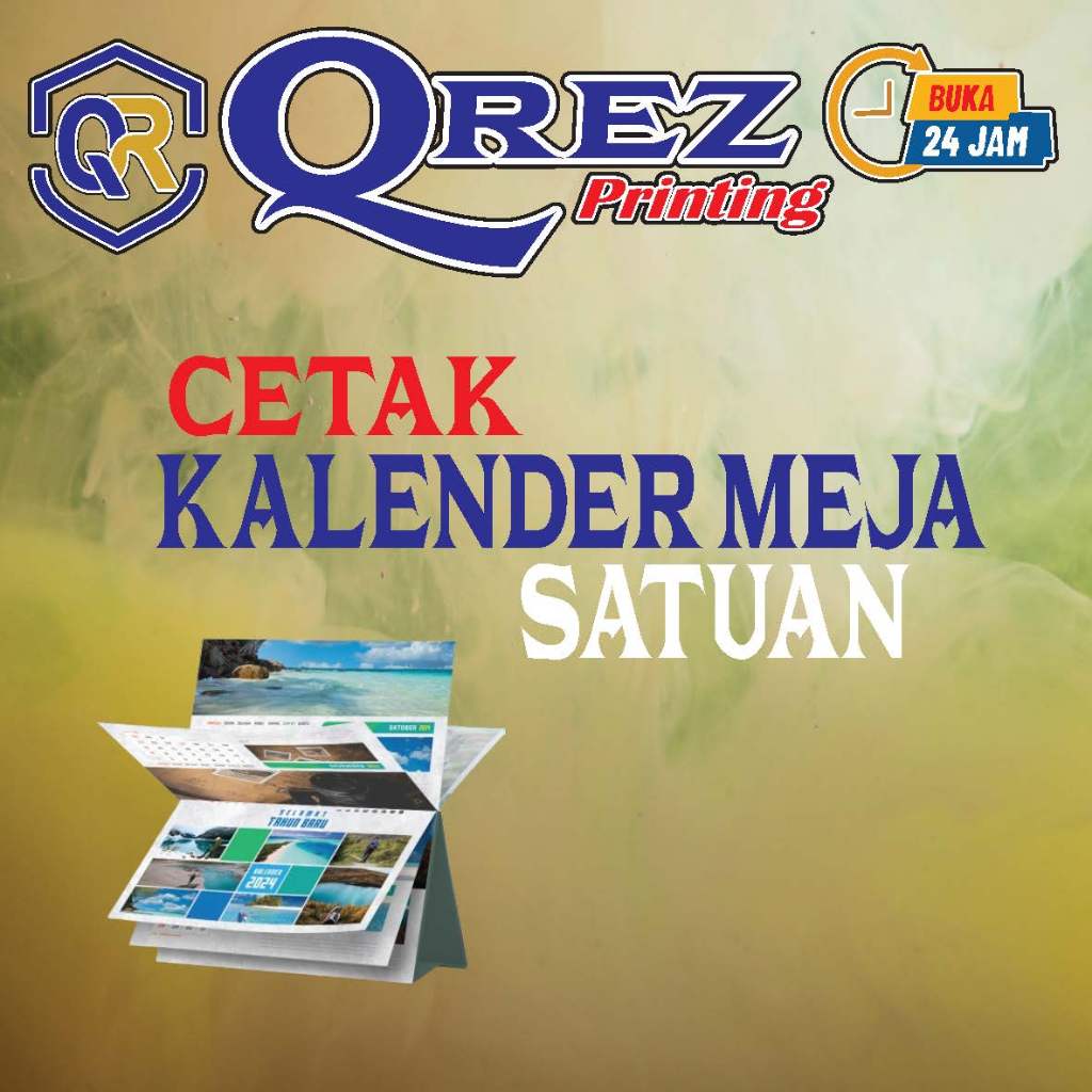 Klender Meja Custom | ART Carton 260gsm