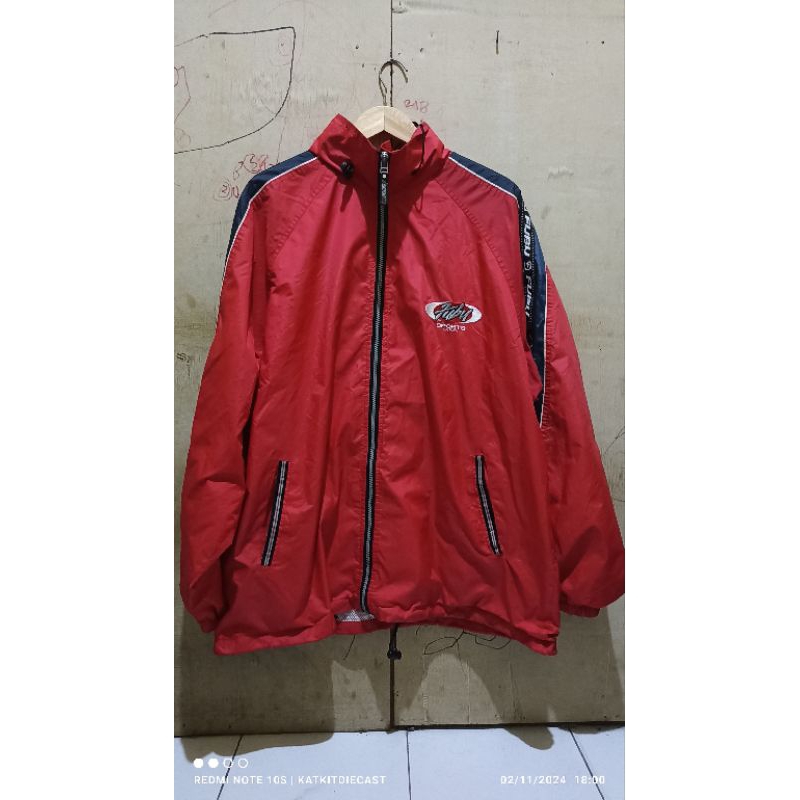 jaket fubu warna merah big size