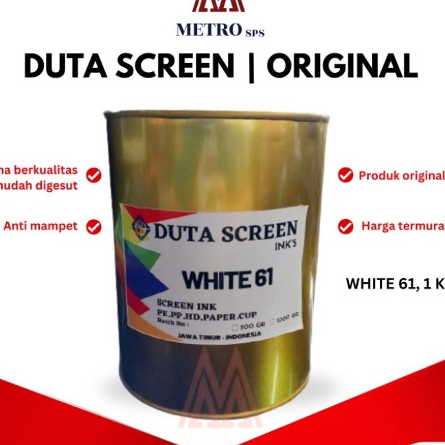 

Terbatas Dutascreen 61 white