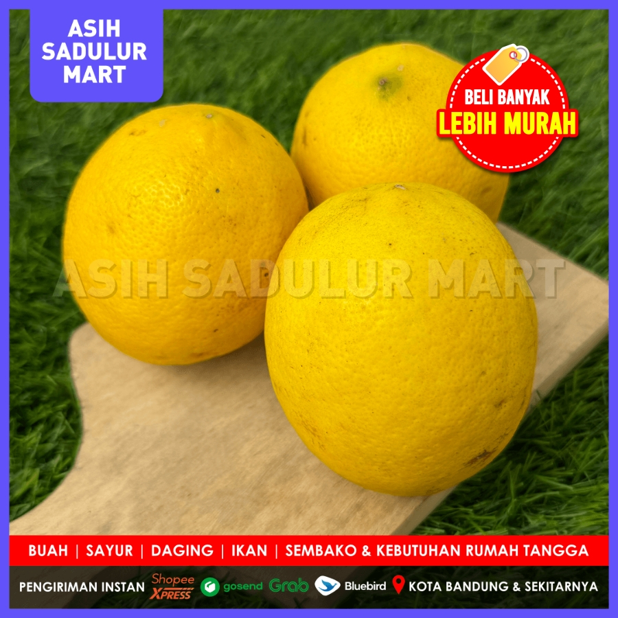 

Jeruk Lemon California & Lemon Import 500g / 1kg Harga Termurah Bandung