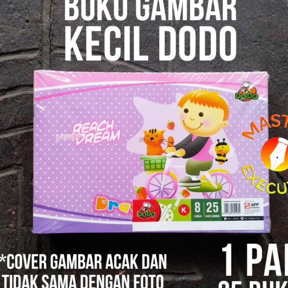

Kilat Pak 25 Buku Dodo Buku Gambar Kecil Drawing Book Menggambar