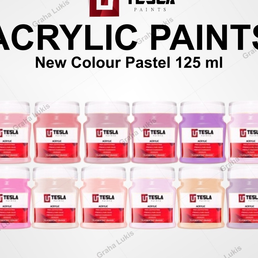 

Terbaru Tesla Paints Acrylic 125ml COLOR PASTEL