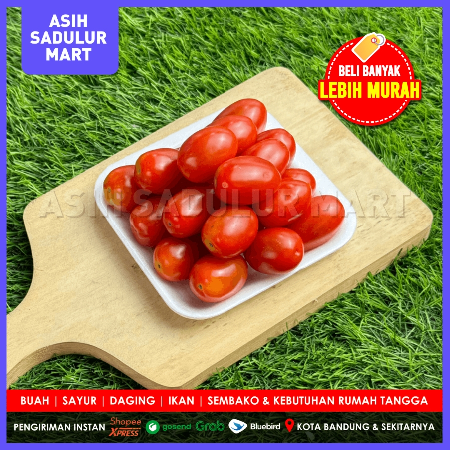 

Tomat Ceri / Cherry 250gr Fresh Promo Buah Bandung | Asih Sadulur Mart