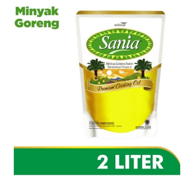 

Sania 2 Liter Minyak Goreng