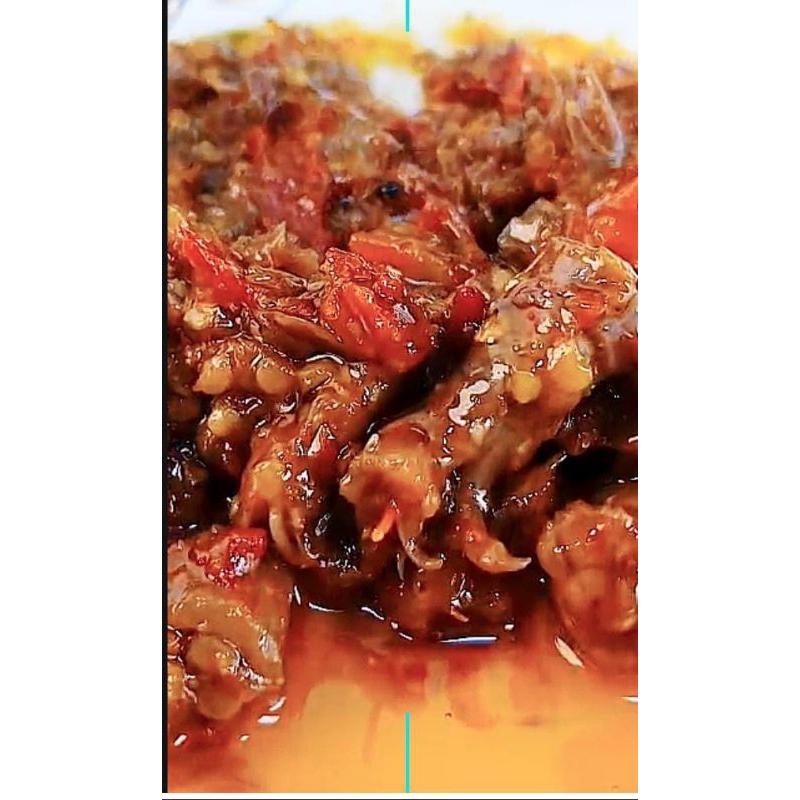

sambal cumi saeha dapoer teteh -200g - /cumi segar dan rempah berkualitas