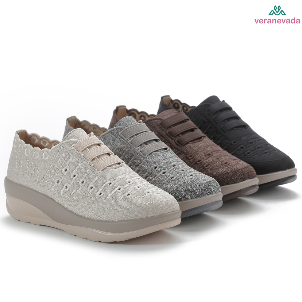 LANGSUNG KIRIM Vera Nevada Sepatu Wedges Wanita Shoes VN1238