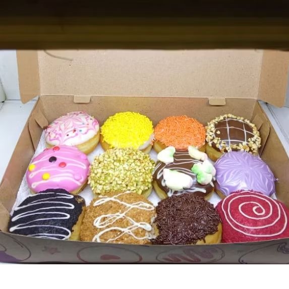 

donat mini donat mini kapas donat susu donat goreng super lembut dan fluffy ala jco