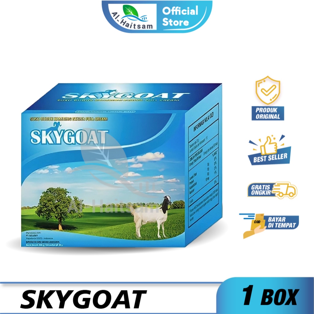 

SKYGOAT Susu Kambing Etawa Original 1 Box isi 10pcs