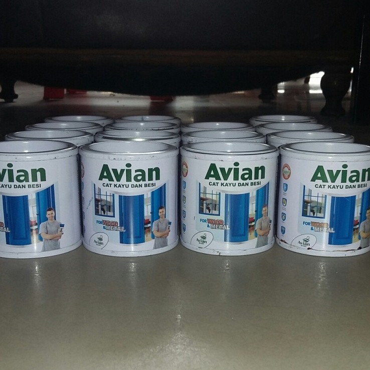 

Grosir Cat Minyak Avian Brands Kayu dan Besi 1cc Hitam Dof Putih Dop Matte 1 cc 1L 1 Liter