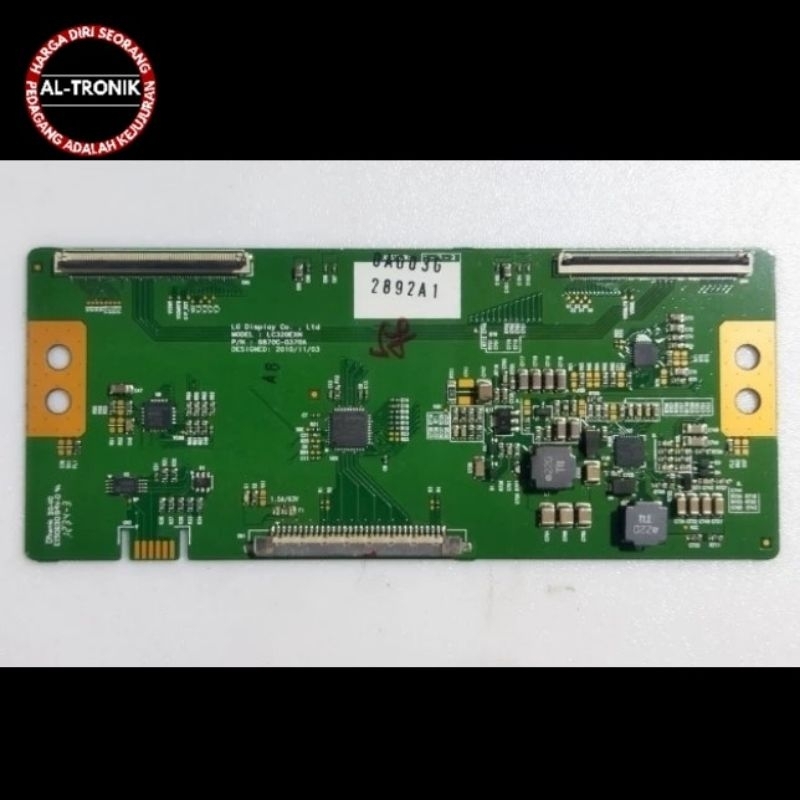 TCON BOARD TV LED PHILIPS 32 INCH MODEL 32PFL1335S/98 TICON T CON TIKON PHILIP 32PFL1335S 32PFL1335 