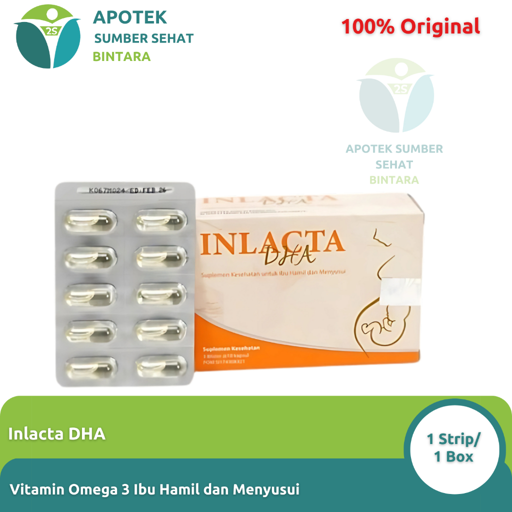 Inlacta DHA - Vitamin Ibu Hamil Menyusui