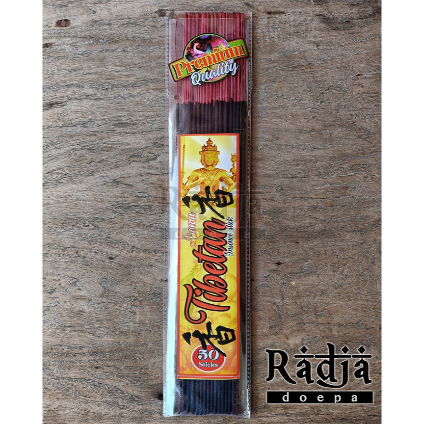Dupa Hio Ritual PREMIUM TIBETAN 50 Batang Hitam Wangi Harum Tibetan