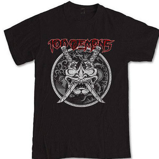 READY STOCK LANGSUNG ORDER AJA || Kaos 100 Demons Metalcore Band Forced Reality T-Shirt Pete Morcey 