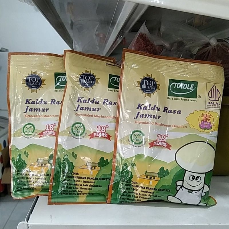 

Totole kaldu jamur 80gram