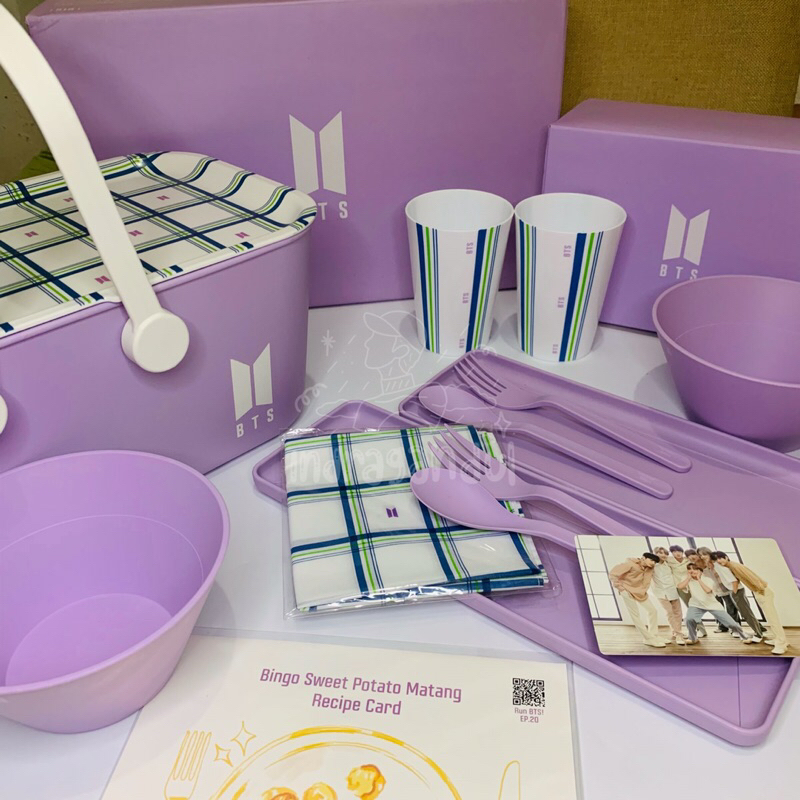 BTS MERCH BOX 2 PICNIC BASKET