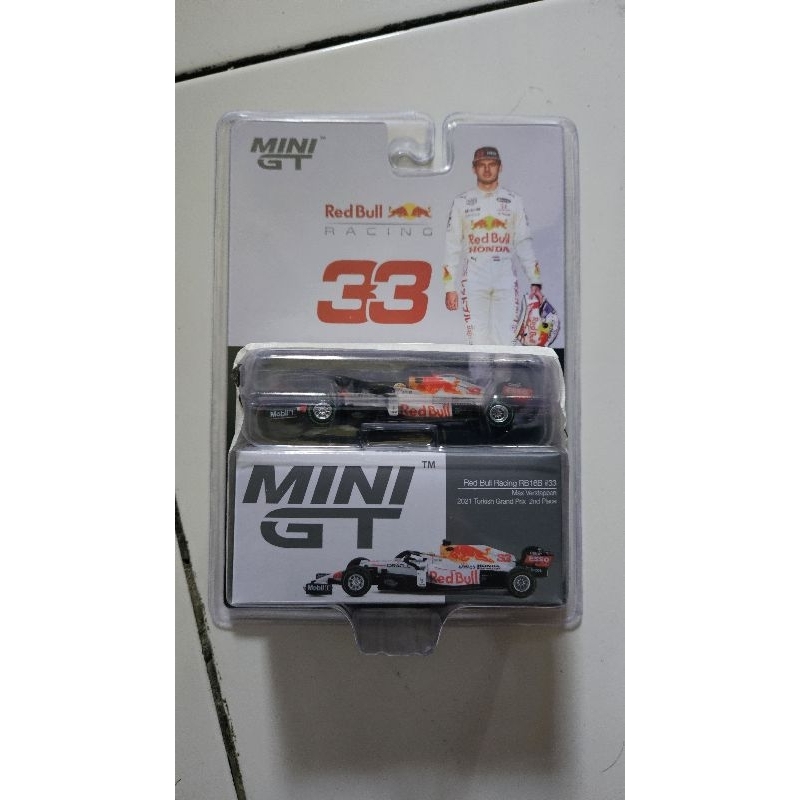 Mini GT F1 RedBull Racing Max Verstappen 2021 Turkish GP