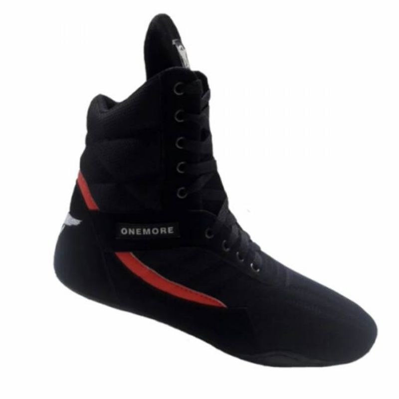 Onemore Sepatu Fitness Gym & Squat  Warna Hitam Art 007